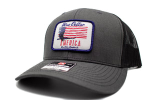 "Blue Collar America" Patch Richardson 112 Hat