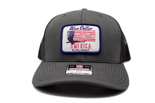 Load image into Gallery viewer, &quot;Blue Collar America&quot; Patch Richardson 112 Hat
