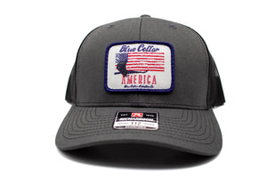 "Blue Collar America" Patch Richardson 112 Hat
