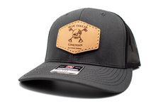 Load image into Gallery viewer, &quot;Blue Collar Lineman&quot; Leather Patch Richardson 112
