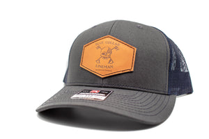 "Blue Collar Lineman" Leather Patch Richardson 112
