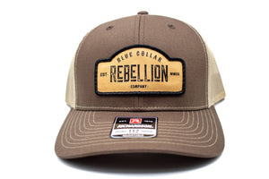 "Blue Collar Rebellion" Patch Richardson 112 Hat