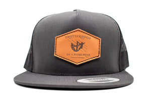 Lineman "Brotherhood of a Dying Breed" Leather Patch Flat Bill