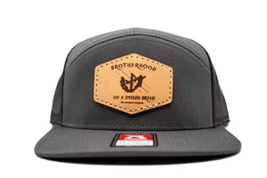 Lineman "Brotherhood of a Dying Breed" Leather Patch Flat Bill