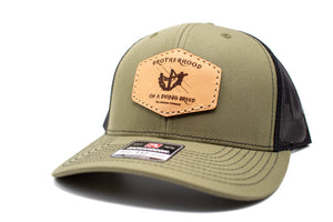Lineman "Brotherhood of a Dying Breed" Leather Patch Richardson 112 Hat