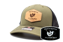 Load image into Gallery viewer, Lineman &quot;Brotherhood of a Dying Breed&quot; Leather Patch Richardson 112 Hat

