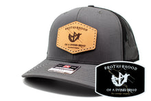 Load image into Gallery viewer, Lineman &quot;Brotherhood of a Dying Breed&quot; Leather Patch Richardson 112 Hat
