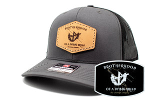 Lineman "Brotherhood of a Dying Breed" Leather Patch Richardson 112 Hat