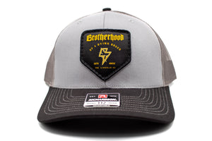 "Lineman Brotherhood Lightning Bolt" Richardson 112 Patch Hat