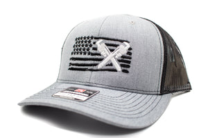 Plumber "American Flag" Embroidered Richardson 112 Hat