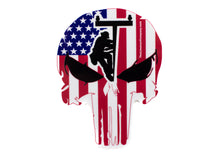 Load image into Gallery viewer, &quot;Lineman Punisher Skull&quot; 2x3&quot; Sticker
