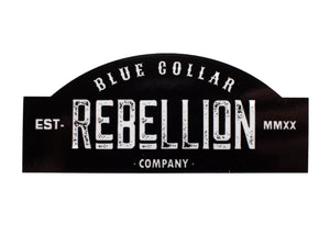 "Blue Collar Rebellion Co" 2x3" Sticker