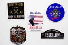 Load image into Gallery viewer, &quot;Blue Collar America&quot; 2x2.5&quot; Sticker
