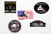 Load image into Gallery viewer, &quot;Welder Flag&quot; 3x1.5&quot; Sticker
