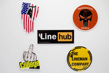 Load image into Gallery viewer, &quot;Line Hub&quot; 3&quot; Sticker

