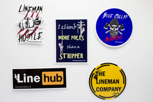"More Poles Than a Stripper" 2x2.5" Sticker