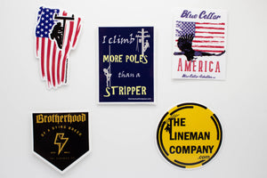 "More Poles Than a Stripper" 2x2.5" Sticker