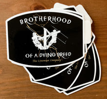 Load image into Gallery viewer, &quot;Lineman Lightning Brotherhood of a Dying Breed&quot; 2x3&quot; Sticker

