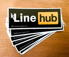 Load image into Gallery viewer, &quot;Line Hub&quot; 3&quot; Sticker
