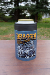Draggin Wagon Stainless Steel Beer Sleeve