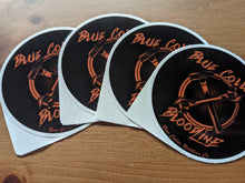 Load image into Gallery viewer, &quot;Blue Collar Bloodline&quot; Crossbones 2.5x2.5&quot; Sticker
