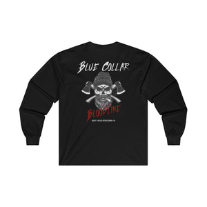 "Blue Collar Bloodline" Long Sleeve T-Shirt