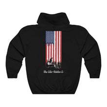 Load image into Gallery viewer, American Flag Welder Hoodie

