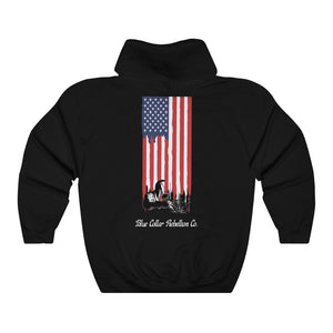 American Flag Welder Hoodie