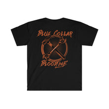 Load image into Gallery viewer, &quot;Blue Collar Bloodline&quot; Crossbones T-Shirt
