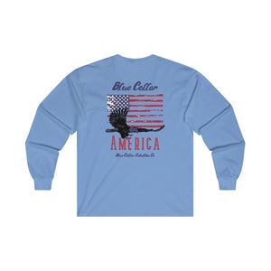 "Blue Collar America" Long Sleeve T-Shirt